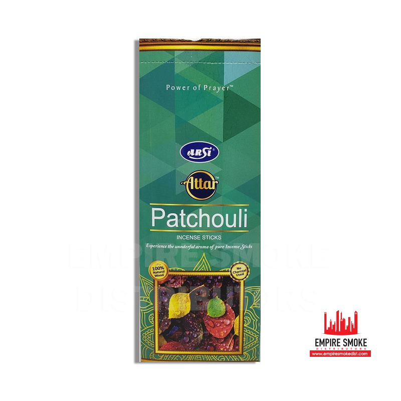 Arsi Patchouli Incense Stx 6 x 20 stx