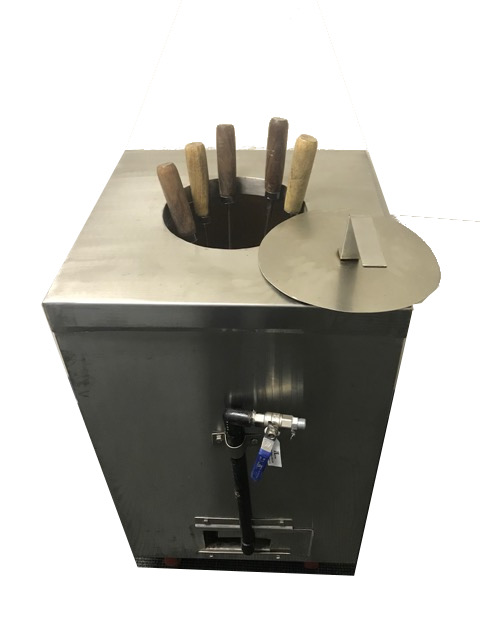 Mini Tandoor Oven Small Stainless Steel Square Baby Tandoor For