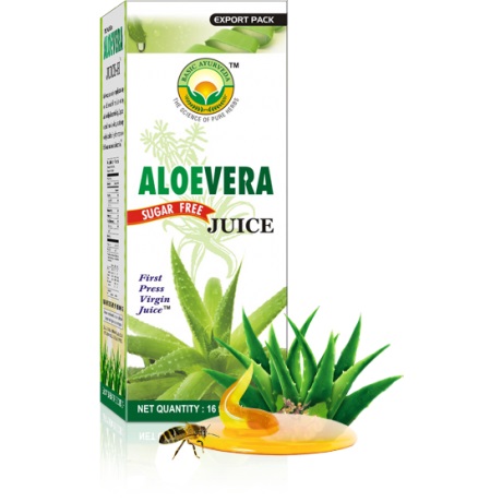 Basic Ayurveda Aloe Vera Sugar Free Herbal Juice 480Ml