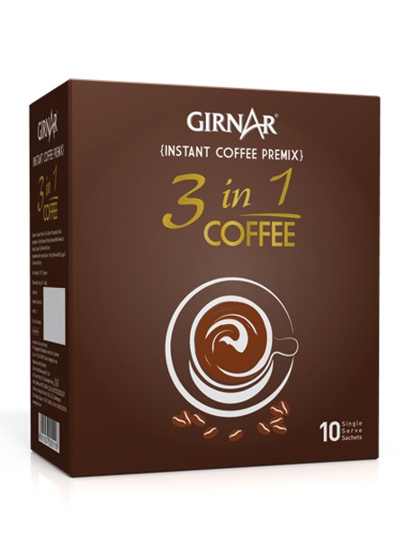 Girnar Instant Premix 3 In 1 Coffee