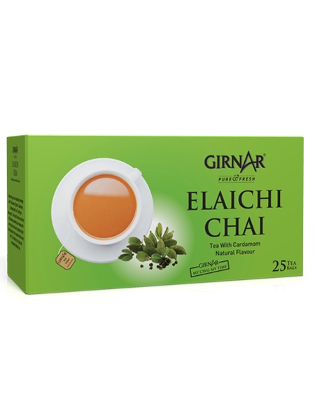 Girnar Black Tea Bags - Elaichi (25 Tea Bags)