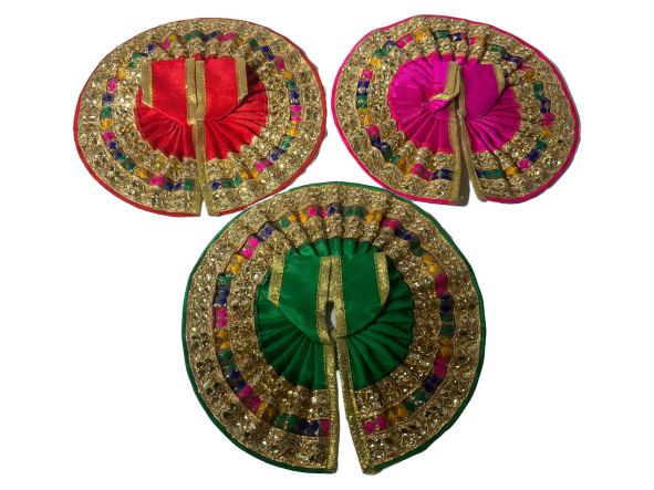 Bal Gopal/Laddu Gopal/Thakurji Poshak/Vastra for 3 to 5 Inches Idols # 36 Bal Gopal/Laddu Gopal/Thakurji Poshak/Vastra for 3 to 5 Inches Idols # 36