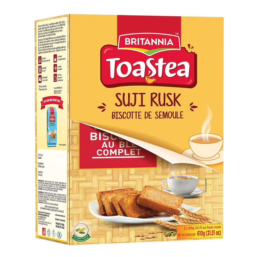 Britannia Sooji Rusks 610 gms