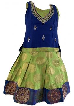 pattu parikini blouse models