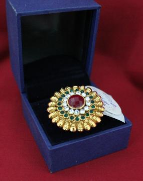 Gold Jodha Ring | India jewelry, Rings, Jewels-thunohoangphong.vn