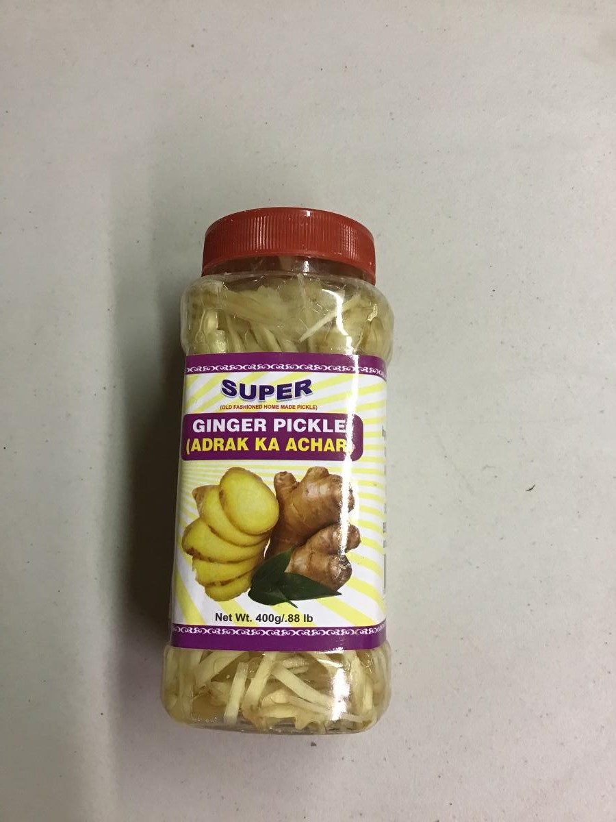 Ginger Pickle Adrak Ka Achar 1 Lb 450 G 390 Buy Mixed Pickle Online