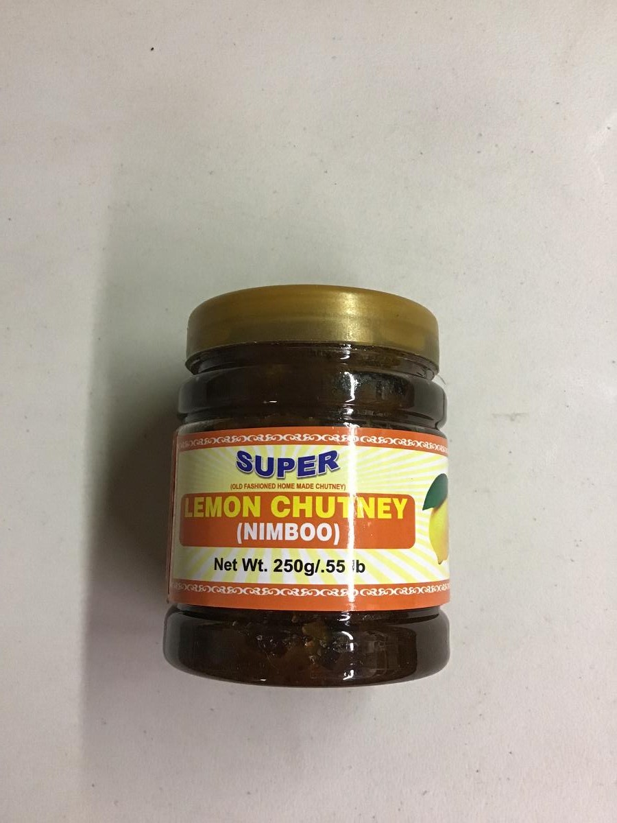Lemon Chutney (Nimboo) - .55 LB (250 G)