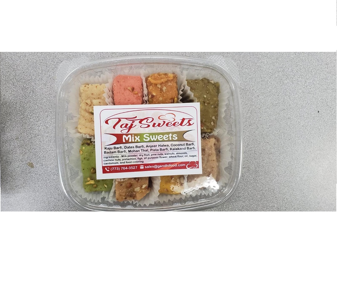 Taj Sweets Mix Mithai 1 Pound