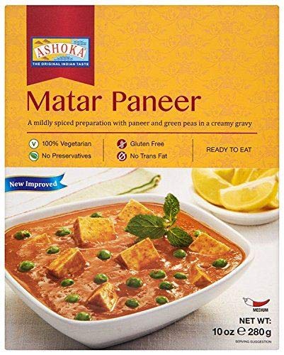 Ashoka Ready To Eat Matar Paneer 280 gms