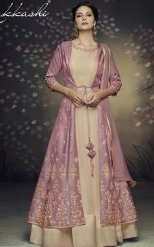 Beautiful Indo-western Gown w/ Jacket ...