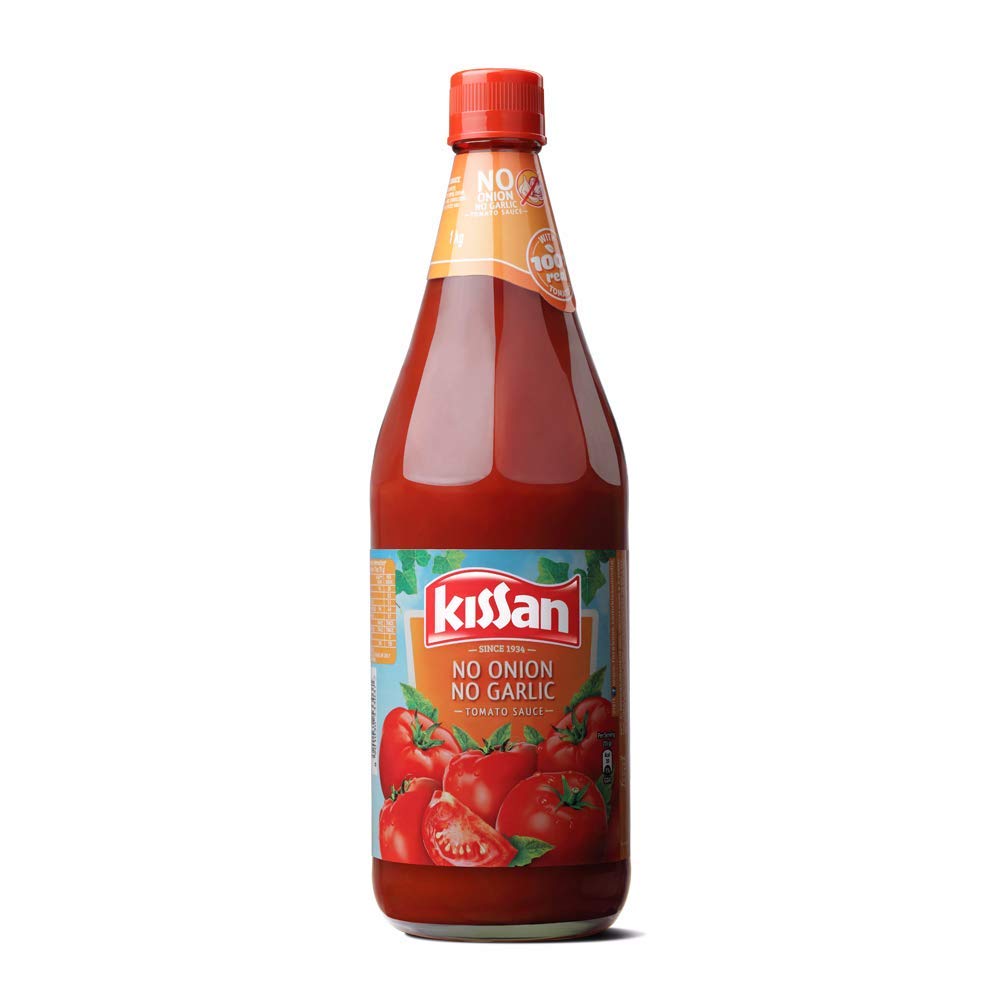 KISSAN Tomato sauce No Onion, No Garlic 1 Kg 45933 USA