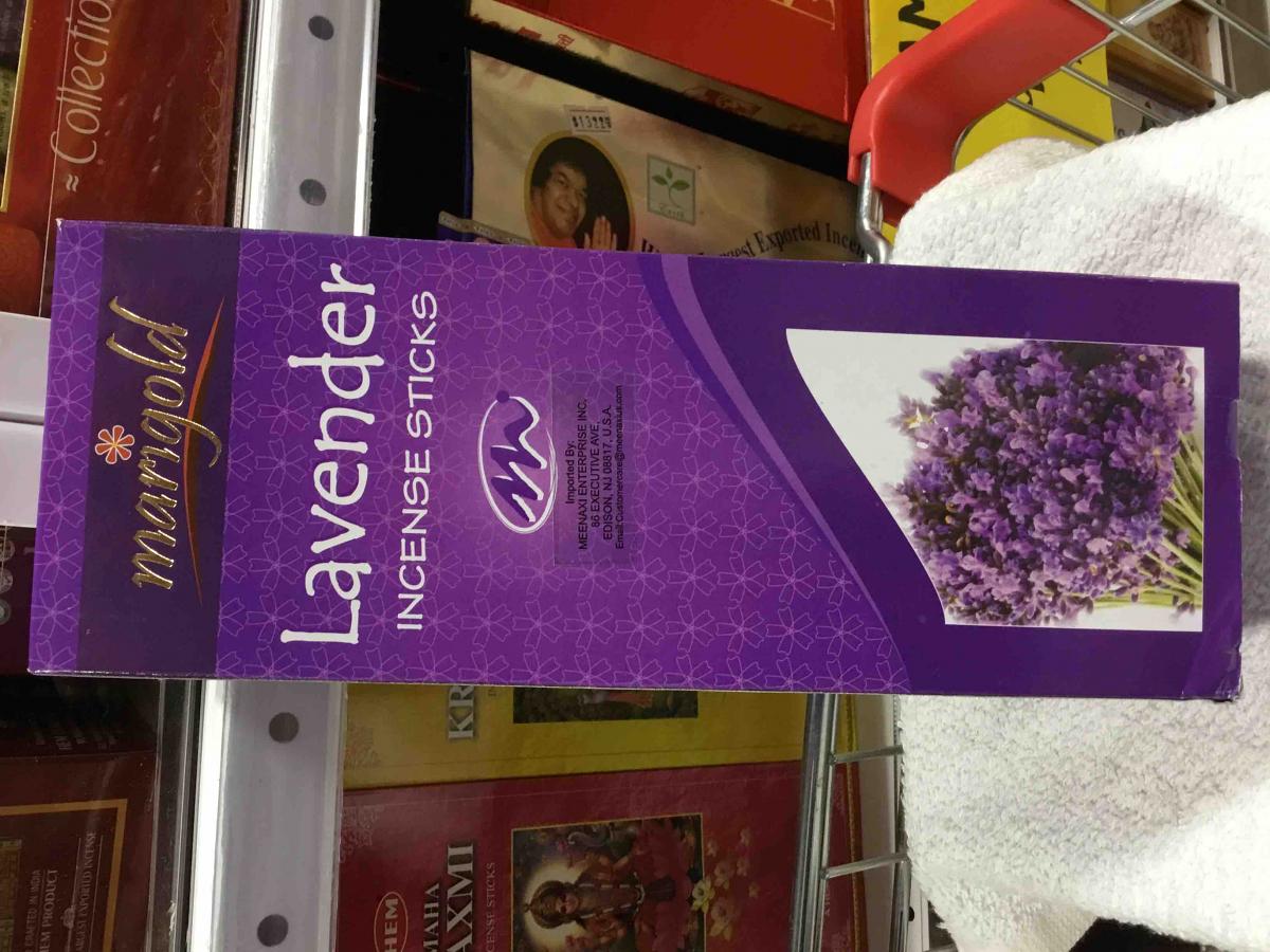 Marigold Lavender 6 pks of 20 sticks
