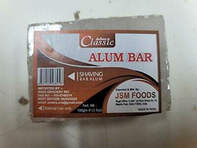 Alum Block Wet Shave Shaving Astringent After Shave Block Stop Bleeding 100gm by Shaving Alum Alum Block Wet Shave Shaving Astringent After Shave Block Stop Bleeding 100gm by Shaving Alum