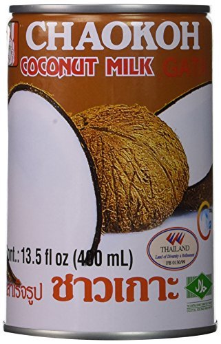 Chaokoh - Coconut Milk 13.5 Fl. Oz. (Pack of 3) by Chaokoh