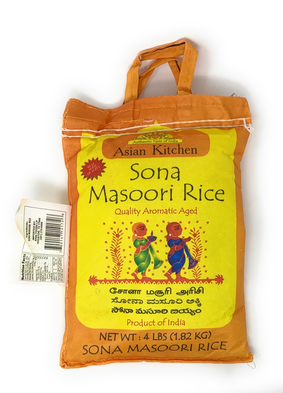 Asian Kitchen Sona Masoori Rice 4lbs