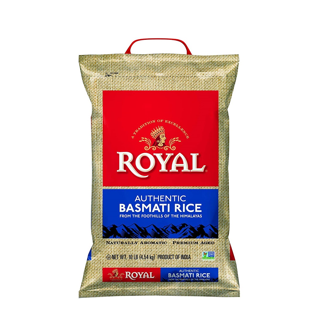 Royal Basmati Rice 10 Pounds (NonGMO) 41588 USA