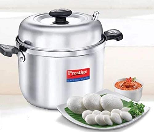 Idly Cooker 4 Plate/16 Idlis PRESTIGE Stainless Steel Classic Idli Steamer Idly Cooker 4 Plate/16 Idlis PRESTIGE Stainless Steel Classic Idli Steamer