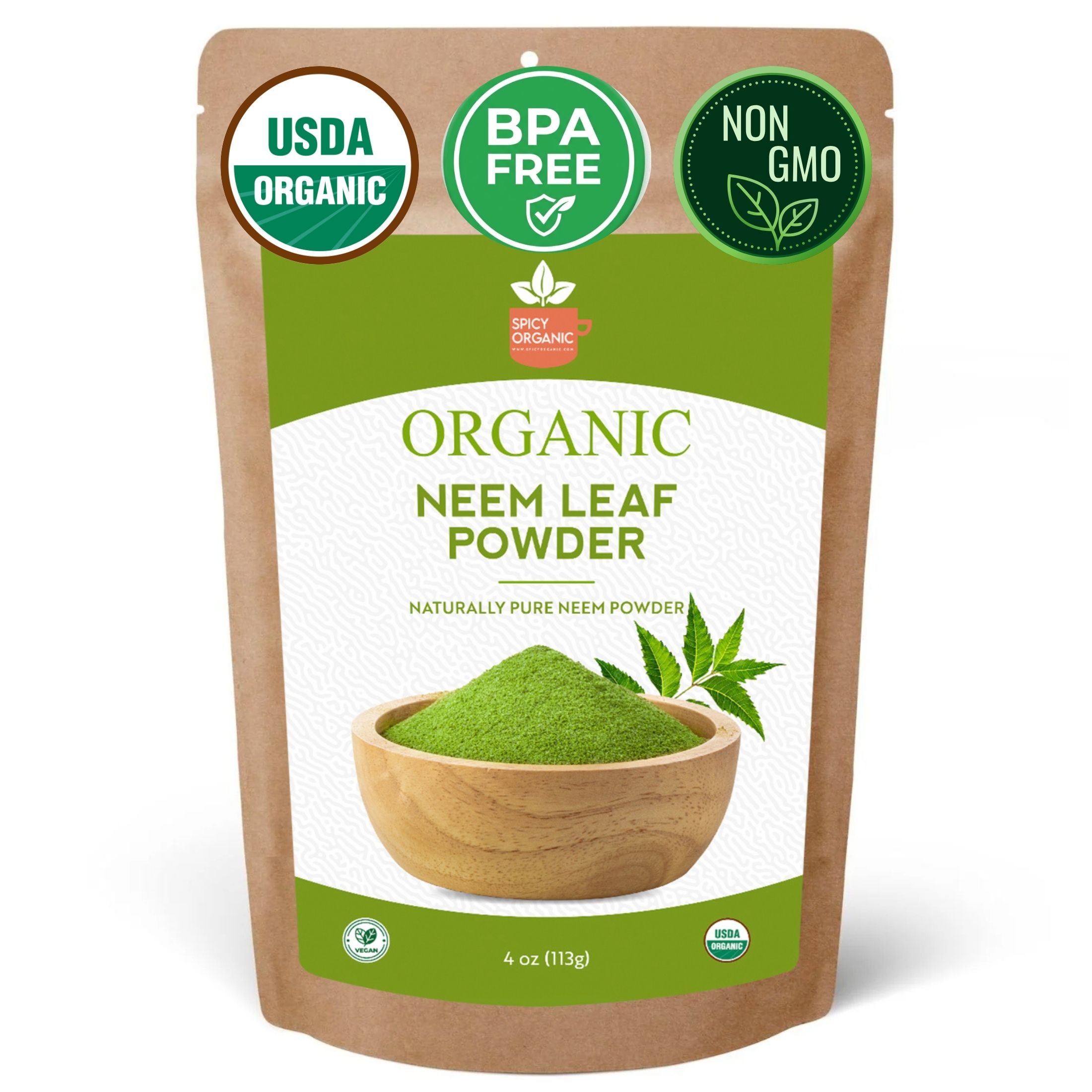 Organic Neem Powder-4oz