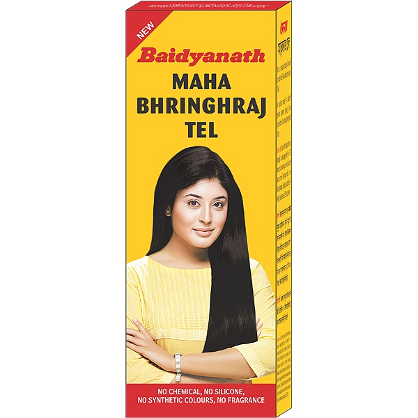 Baidyanath Mahabhringraj Oil Scalp Massaging Oil 200 Ml