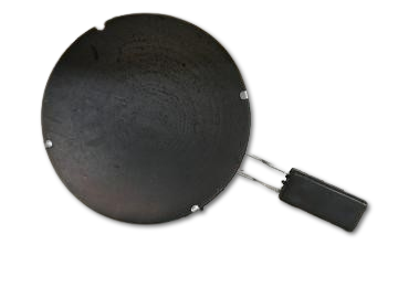 Clay Tawa Griddle With Handle 9"