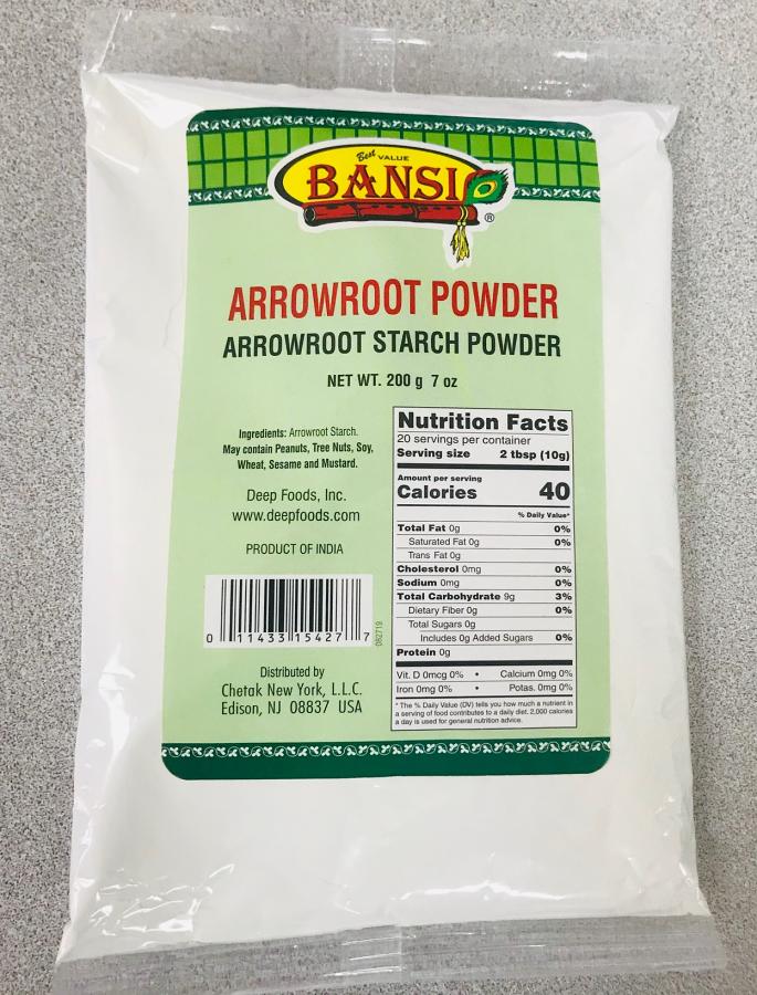 Bansi Arrowroot Powder 200 gms 56103 USA