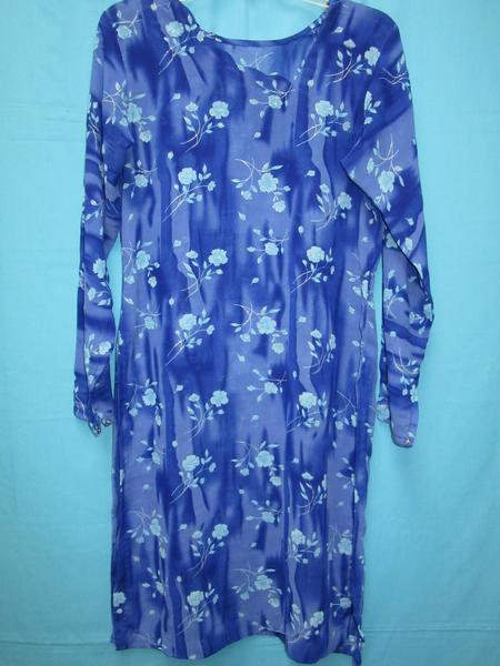 Blue Printed Pakistani Salwar Kameez Dupatta Lawn Suit Blue Printed Pakistani Salwar Kameez Dupatta Lawn Suit
