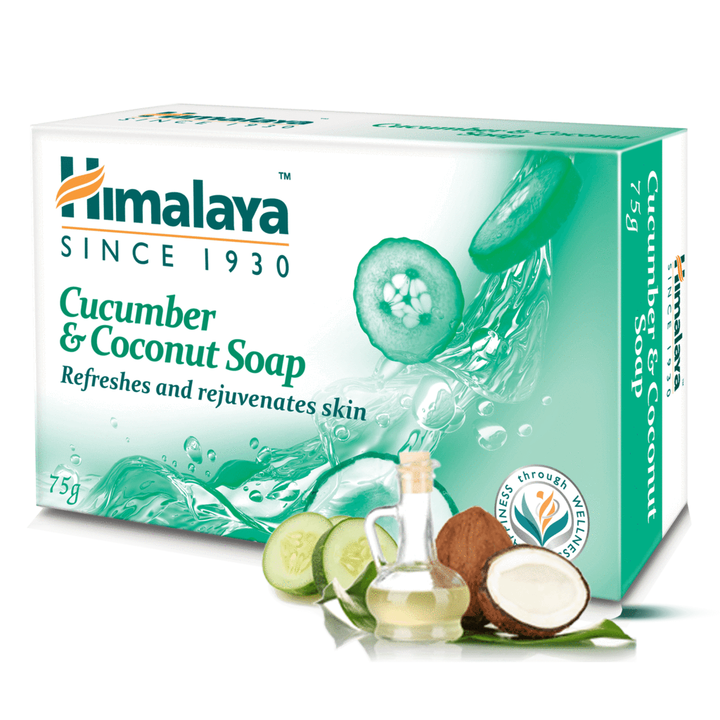 Himalaya Herbals Cucumber & Coconut Soap 125g/4.4 Oz