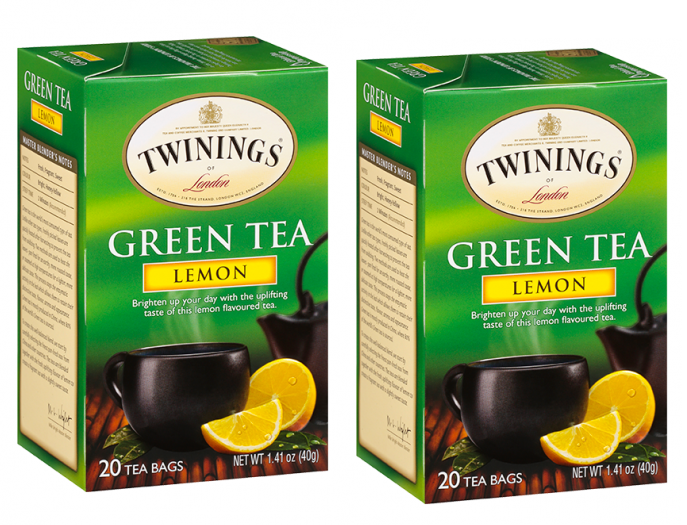 Lemon Green Tea by Twinings – 20 Tea Bags (PACK OF 2)
