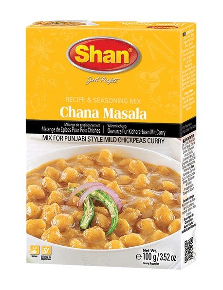 6 Packs X 50g SHAN CHANA MASALA