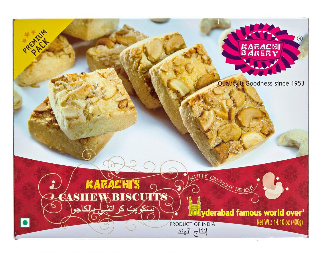 Karachi's Cashew Biscuits 400 gms