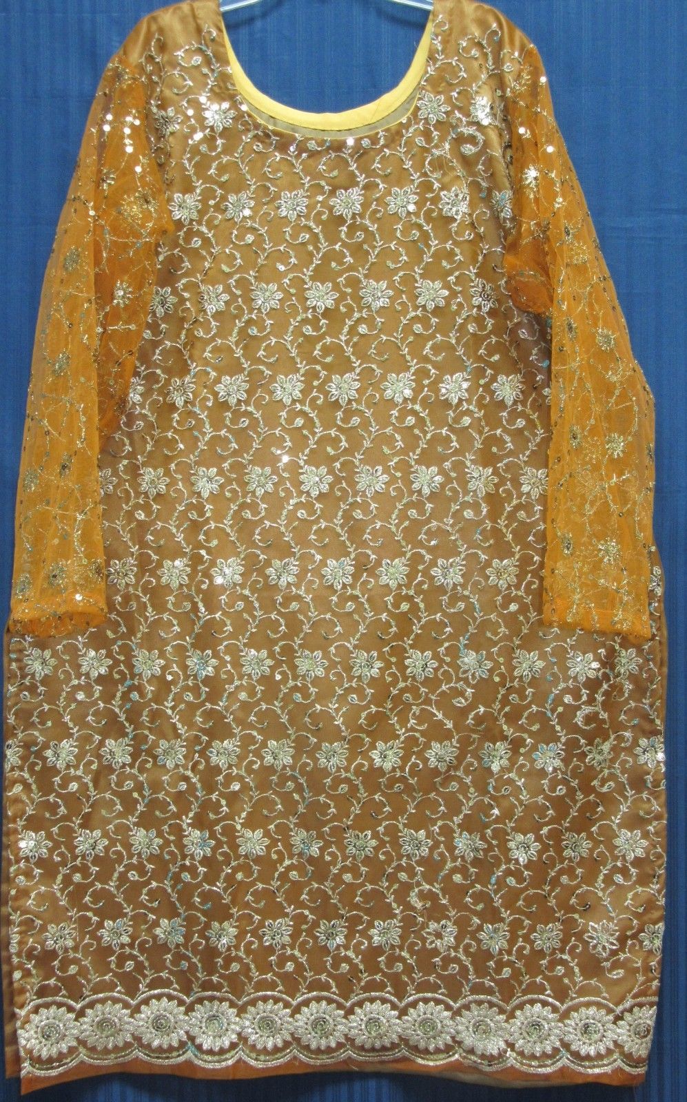 Net Satin Inner Patiala XL Plus size Salwar Kameez Dupatta Net Satin Inner Patiala XL Plus size Salwar Kameez Dupatta
