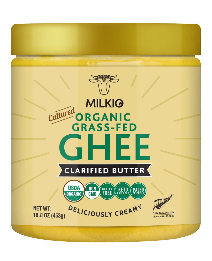 Cultured Organic Grass-Fed Ghee, 16.8 oz. USDA Certified, 100% Natural Cultured Organic Grass-Fed Ghee, 16.8 oz. USDA Certified, 100% Natural