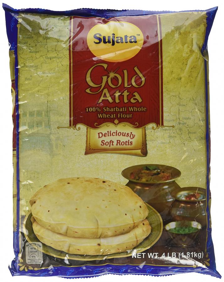 Sujata Gold Atta 4 lbs 46024 Buy Whole Wheat Atta Online