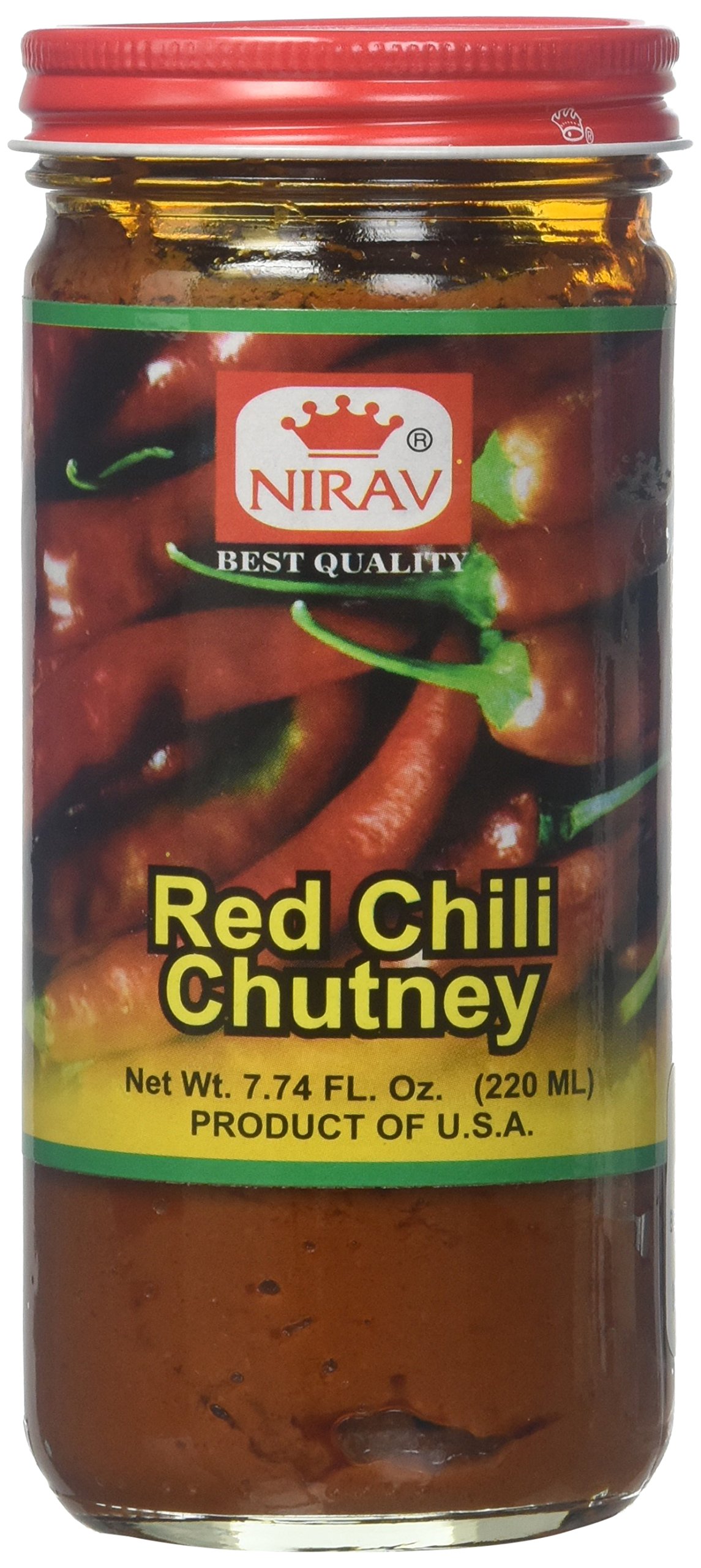 Nirav Red Chilli Chutney 220 ml 45039 Buy Chutney Spread Online
