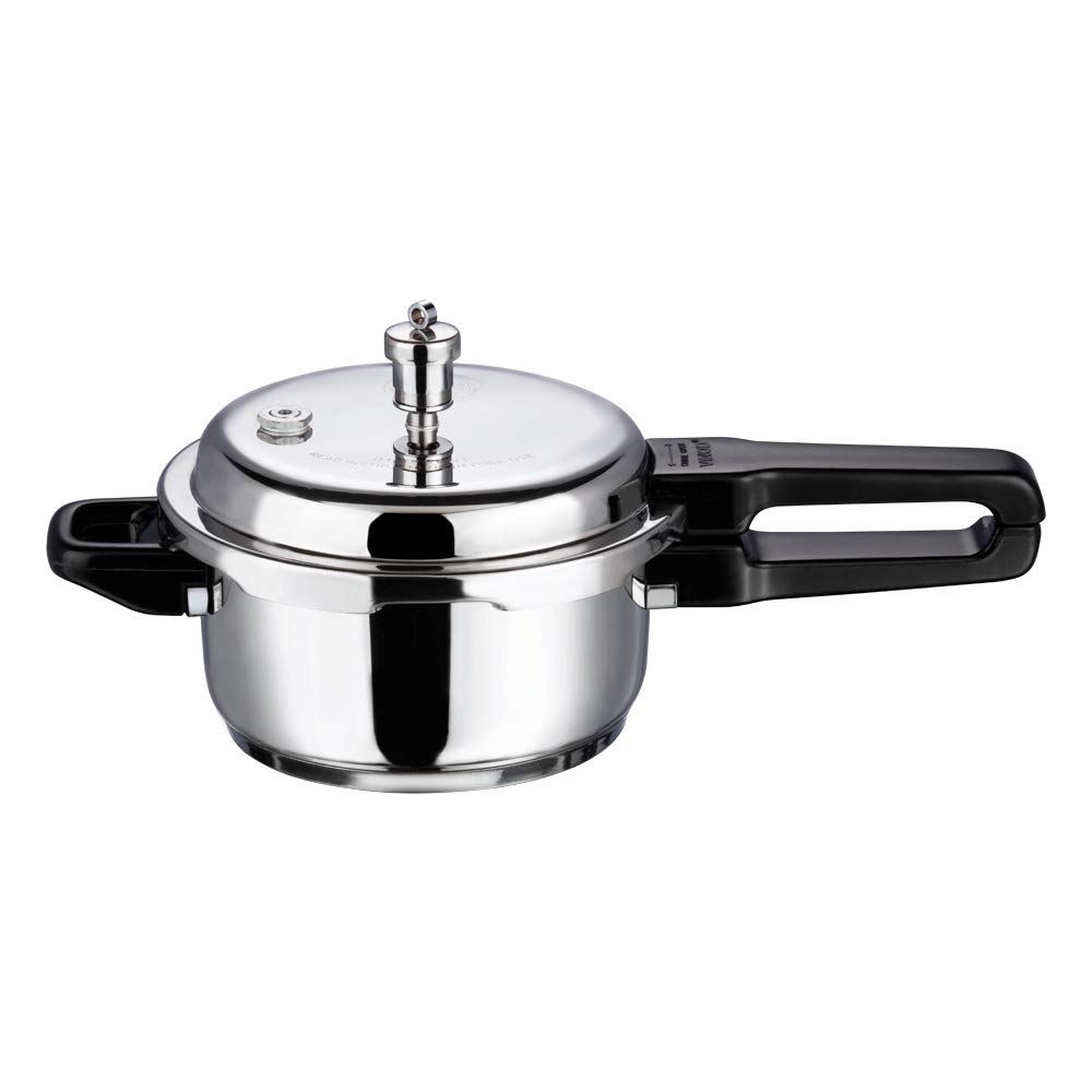 Vinod St. Steel Pressure Cooker 2 Litres