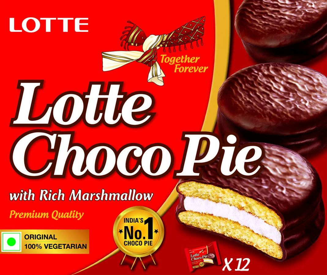 Lotte Choco Pie with Marshmallow 11.85 oz