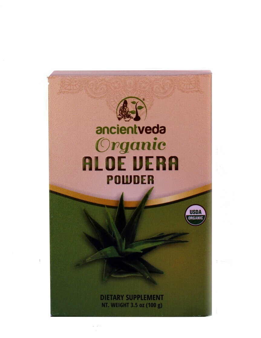 Ancient Veda Organic Aloe Vera Powder 100 gms
