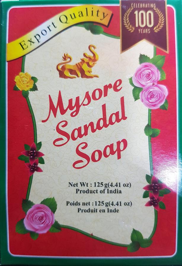 Mysore Sandalwood Enriched Sandal Soap 125g by Mysore Sandal Mysore Sandalwood Enriched Sandal Soap 125g by Mysore Sandal