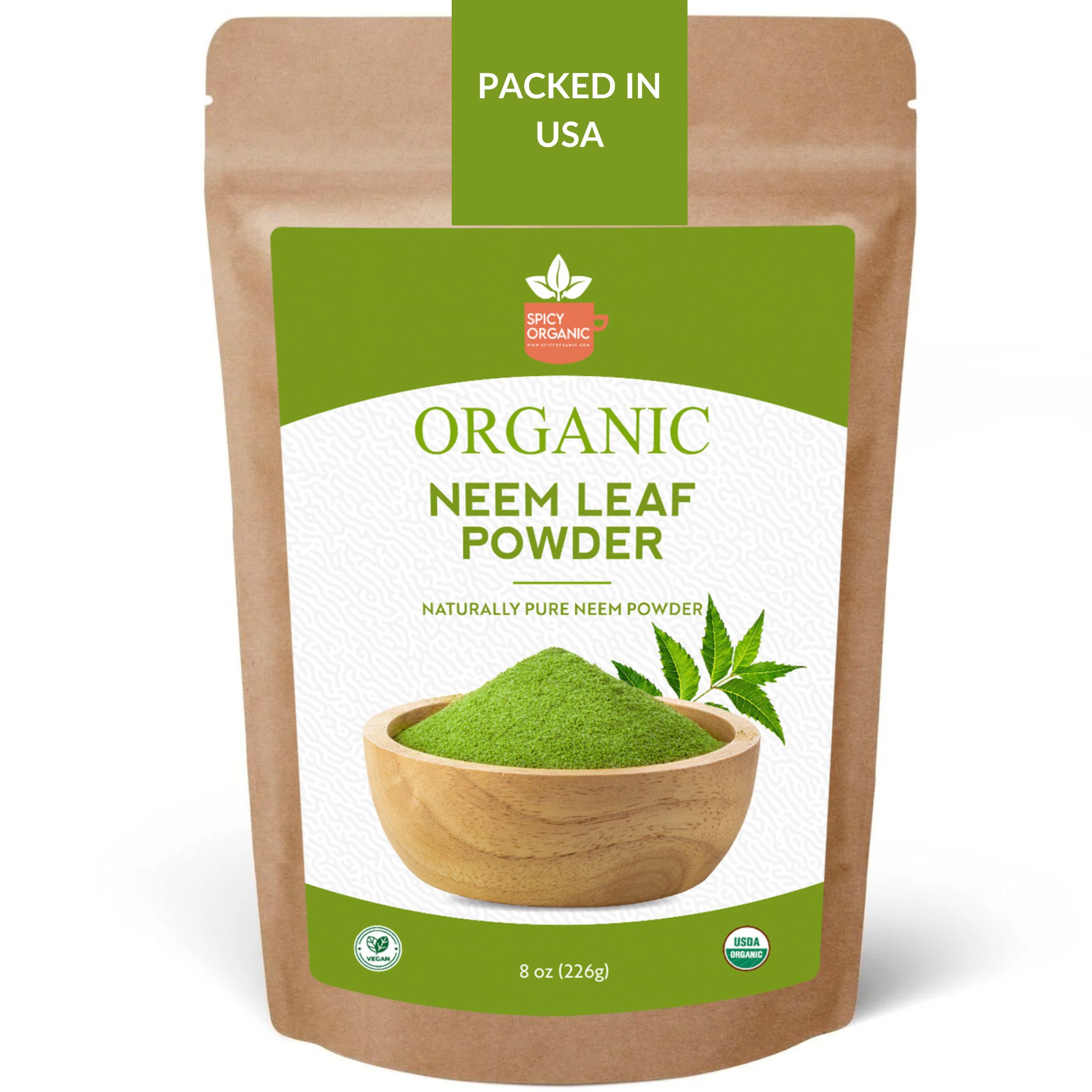 Organic Neem Powder-8oz