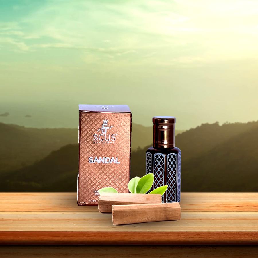 Sandal 12 ML Concentrated Fragrance (0.41 fl. oz.) - by SCUS Perfumes Sandal 12 ML Concentrated Fragrance (0.41 fl. oz.) - by SCUS Perfumes