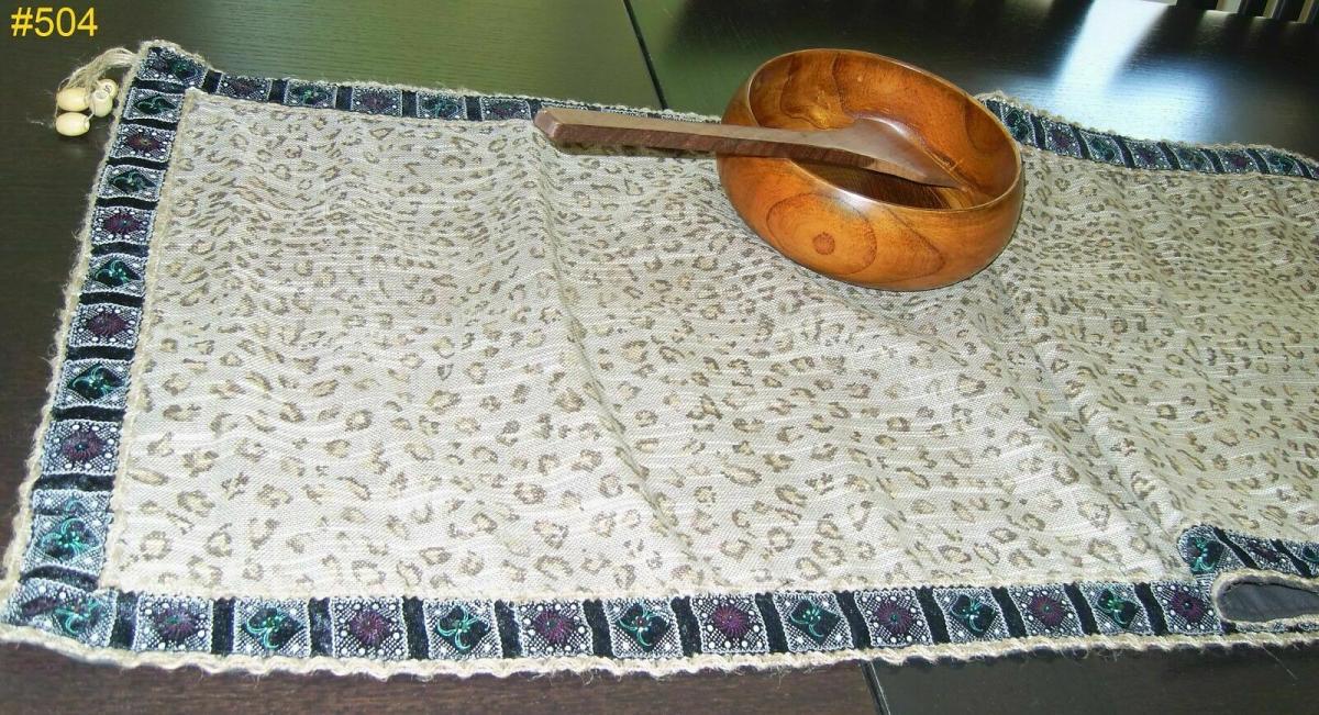 Table Runner - Leopard Printed Home Linen Table Runner Shieno Table Runner - Leopard Printed Home Linen Table Runner Shieno