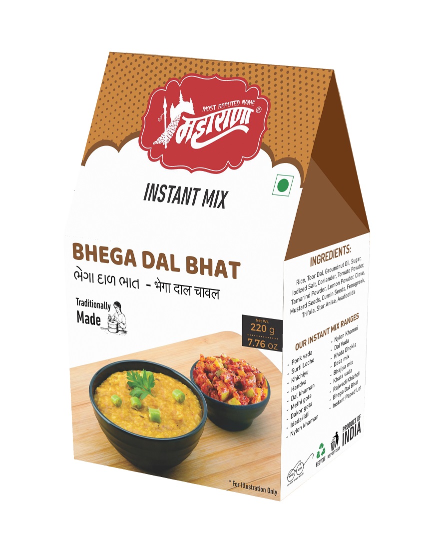 Maharana Instant Bhega Dal Bhat 220 gms