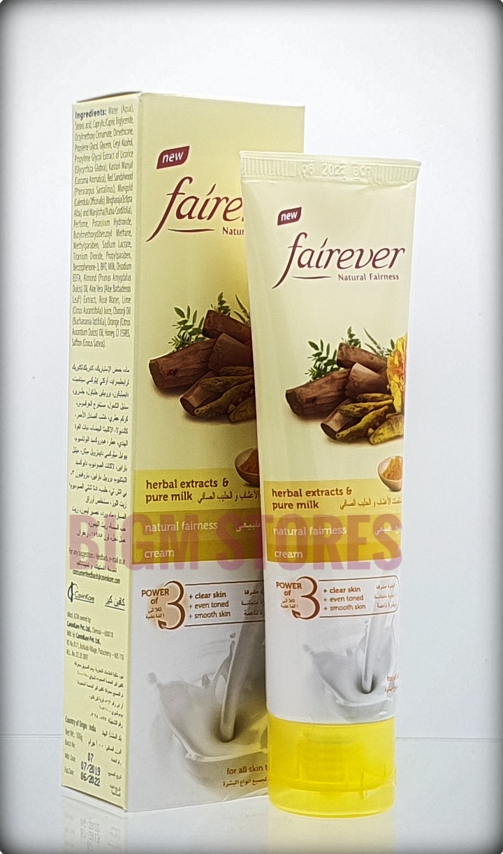 Fairever Herbal Extracts & Pure Milk Cream 101 gms