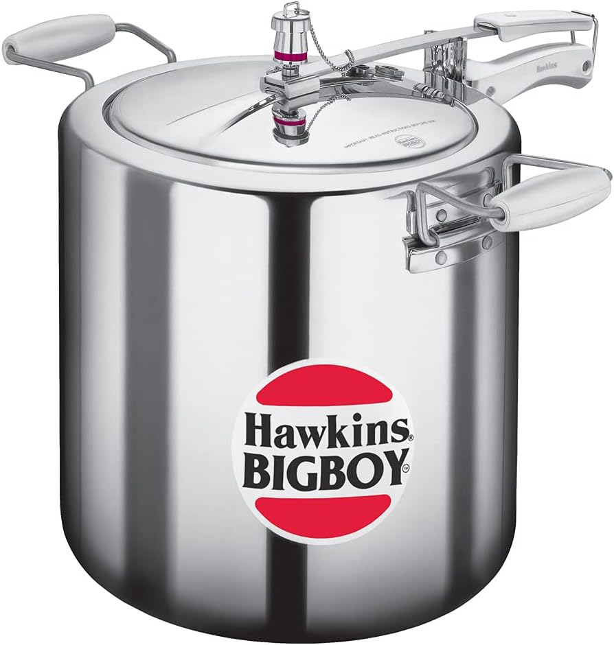 Extra Large Hawkins 22L Bigboy Aluminium Pressure Cooker