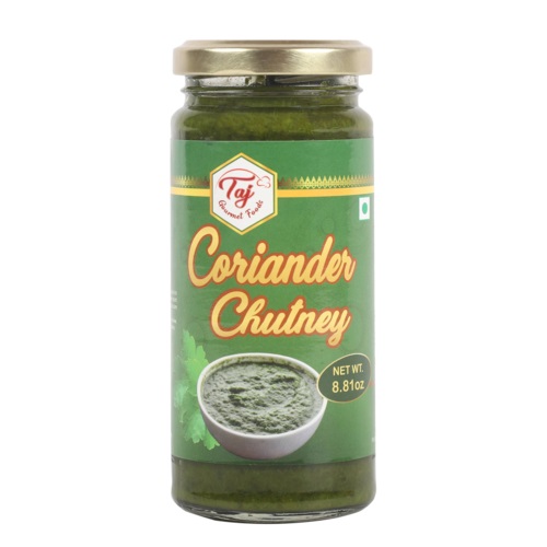 TAJ Coriander Chutney, 250g (8.81 Oz) 51699 Buy Chutney Spread Online