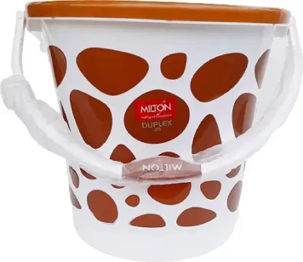 Milton Duplex Polypropylene Bucket 18 Liters - Assorted Colors Milton Duplex Polypropylene Bucket 18 Liters - Assorted Colors