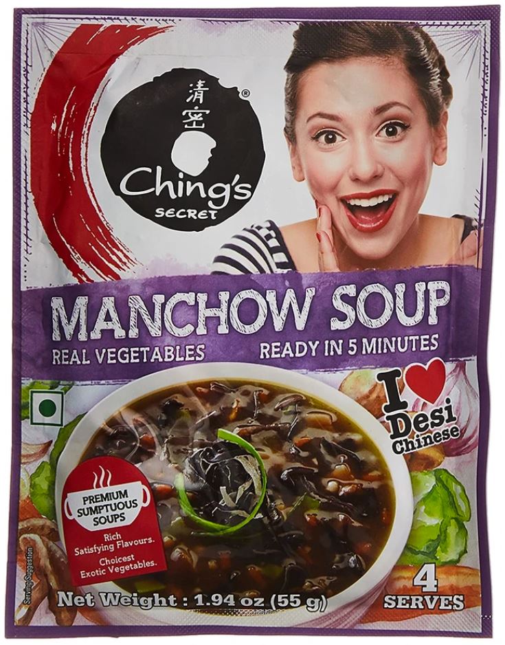 Ching's Instant Manchow Soup, 1.94oz (55g)