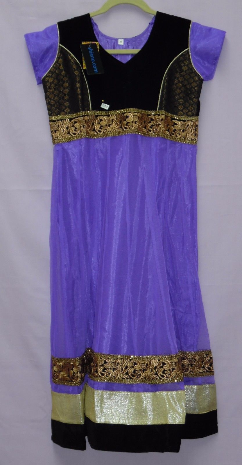 anarkali net churidar