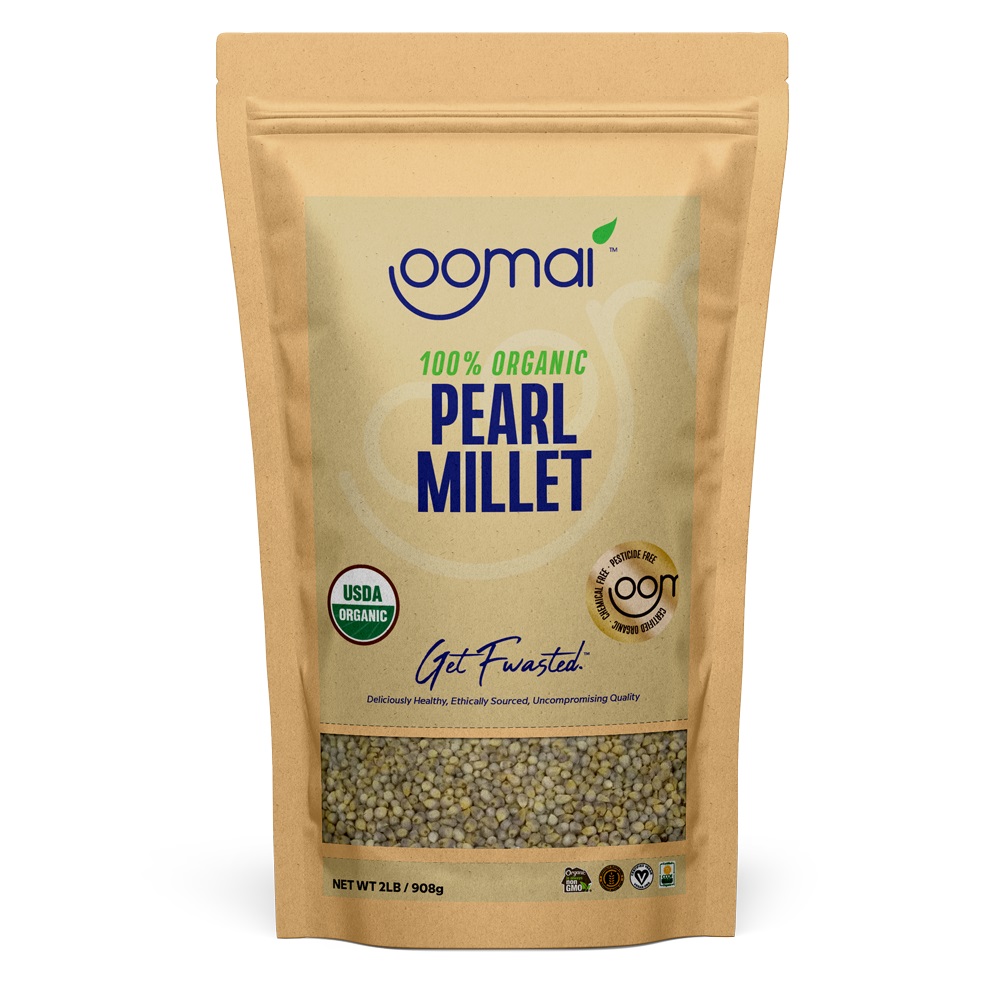 Organic Bajra, Pearl Millet Whole 2 lbs