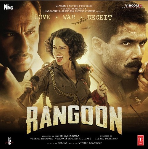 Rangoon Hindi Film Music CD Stg: Kangana Ranaut, Shahid Kapoor